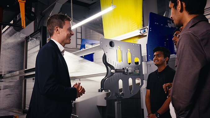 Forschung und Lehre zu innovativen Textiltechnologien am Campus Münchberg