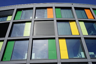 Dormitory Eichelberg front windows