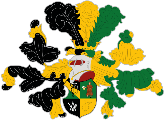 Wappen der Studierendenverbindung Franko Textoria