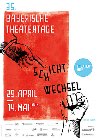 Plakat Bayerische Theatertage