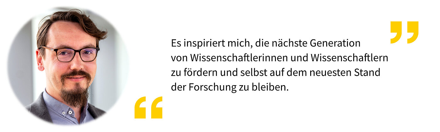 Zitat von Professor Adamsky mit Bild