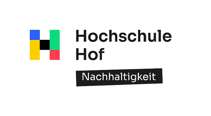 Logo Hochschule Hof Nachhaltigkeit
