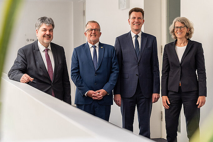 Foto der aktuellen Hochschulleitung