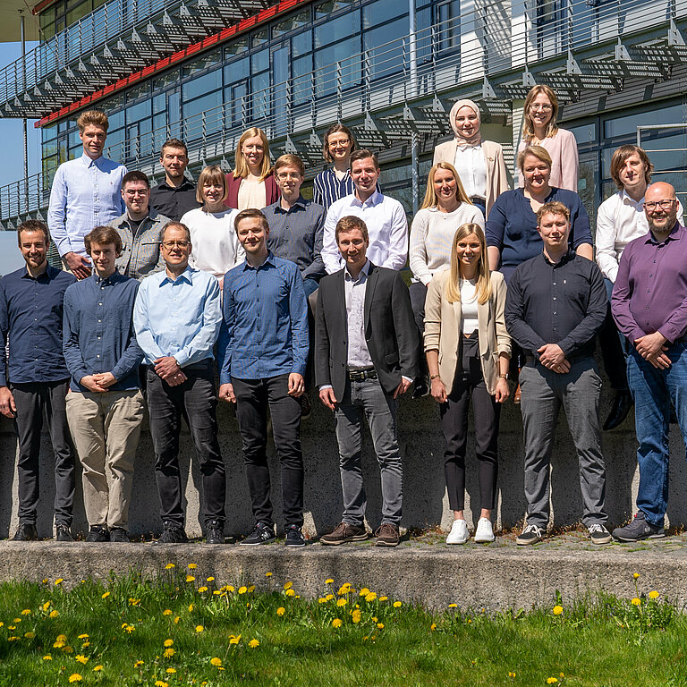 Das Team des ibp; Bild:Hochschule Hof;