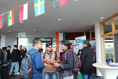 Internationale Studierende der Hochschule Hof